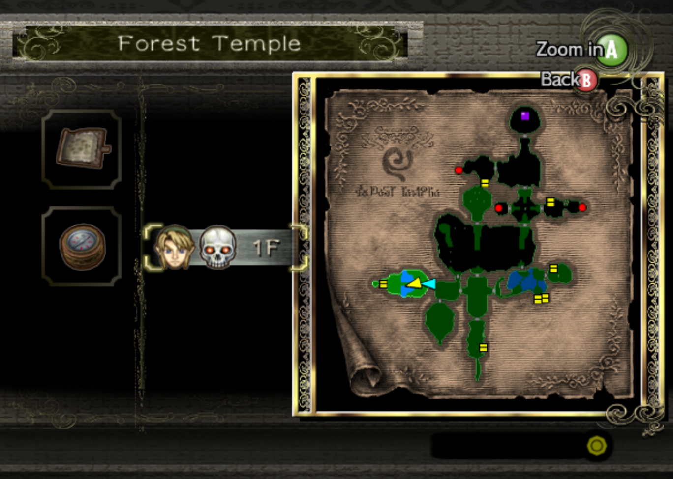 Forest Temple - Third Heart Piece